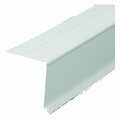 Amerimax Home Products West Coast Drip Edge, 10 ft L, Steel, White 5761600120